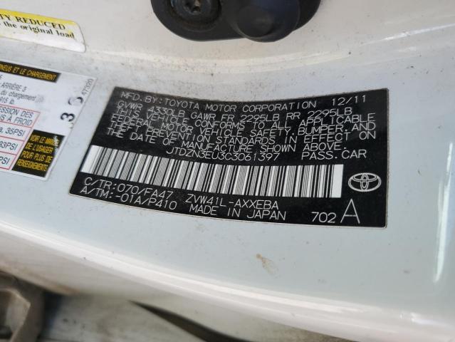 Photo 11 VIN: JTDZN3EU3C3061397 - TOYOTA PRIUS 