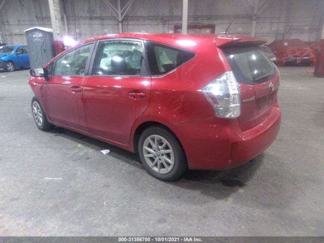 Photo 2 VIN: JTDZN3EU3C3178607 - TOYOTA PRIUS V 