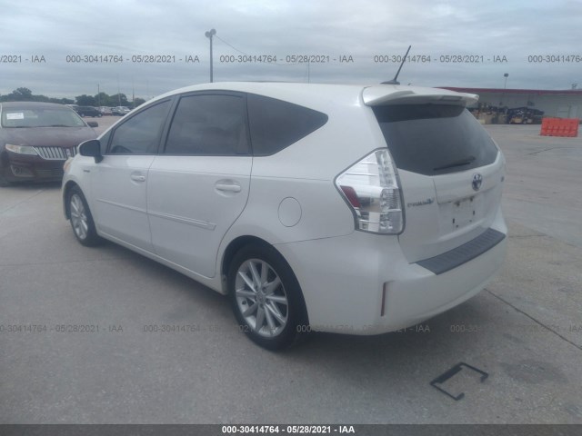 Photo 2 VIN: JTDZN3EU3D3187535 - TOYOTA PRIUS V 