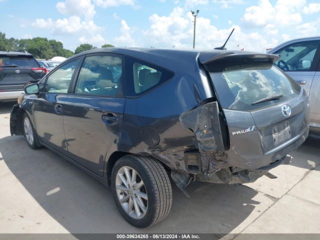 Photo 2 VIN: JTDZN3EU3D3192640 - TOYOTA PRIUS V 