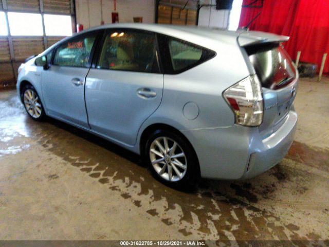 Photo 2 VIN: JTDZN3EU3D3196302 - TOYOTA PRIUS V 