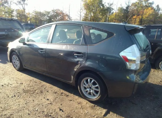 Photo 2 VIN: JTDZN3EU3D3206763 - TOYOTA PRIUS V 