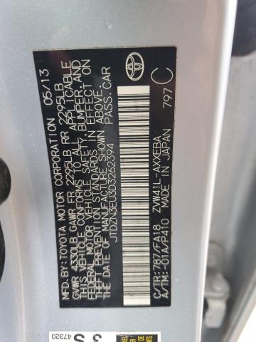 Photo 12 VIN: JTDZN3EU3D3262394 - TOYOTA PRIUS V 