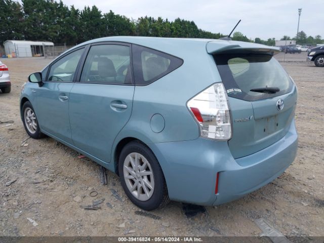 Photo 2 VIN: JTDZN3EU3D3266266 - TOYOTA PRIUS V (+) 