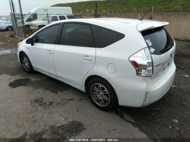 Photo 2 VIN: JTDZN3EU3D3284072 - TOYOTA PRIUS V 