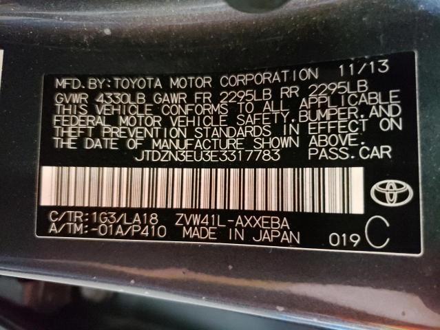 Photo 11 VIN: JTDZN3EU3E3317783 - TOYOTA PRIUS V 