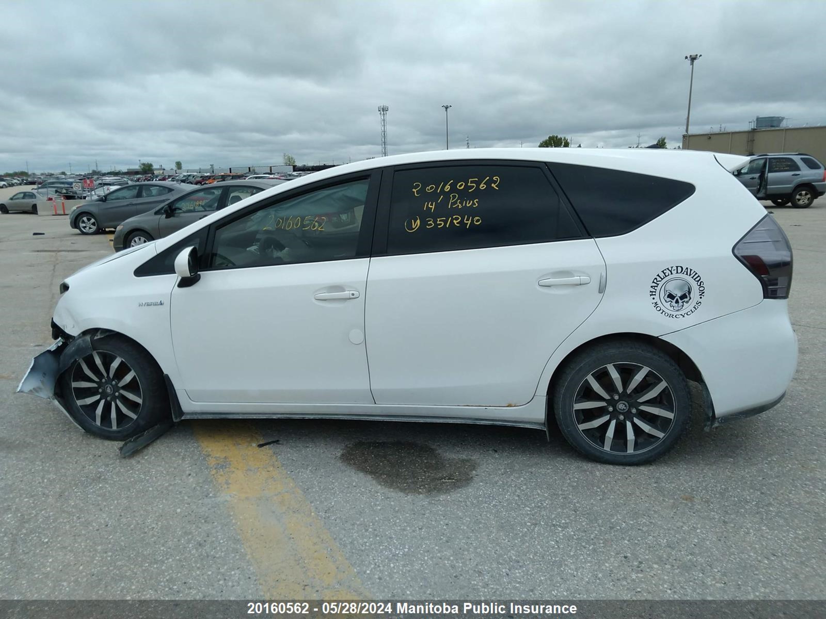 Photo 14 VIN: JTDZN3EU3E3351240 - TOYOTA PRIUS V (+) 