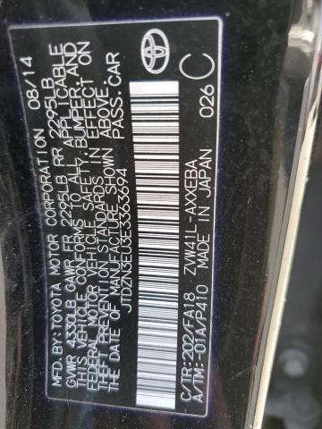 Photo 12 VIN: JTDZN3EU3E3363694 - TOYOTA PRIUS V 