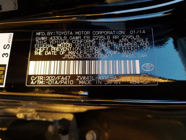 Photo 9 VIN: JTDZN3EU3EJ000811 - TOYOTA PRIUS V 