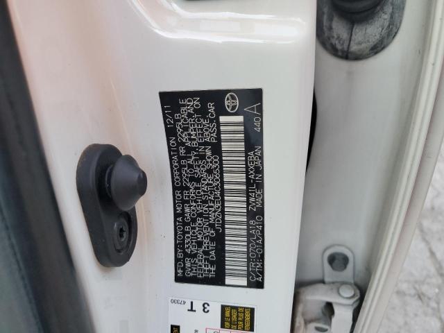 Photo 12 VIN: JTDZN3EU4C3065300 - TOYOTA PRIUS V 