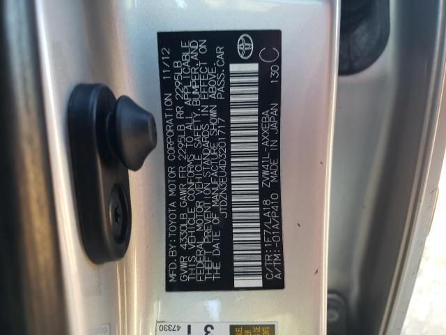 Photo 11 VIN: JTDZN3EU4D3201717 - TOYOTA PRIUS V 