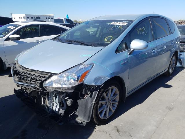 Photo 1 VIN: JTDZN3EU4D3268446 - TOYOTA PRIUS V 