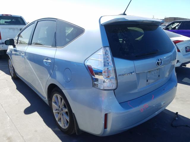 Photo 2 VIN: JTDZN3EU4D3268446 - TOYOTA PRIUS V 