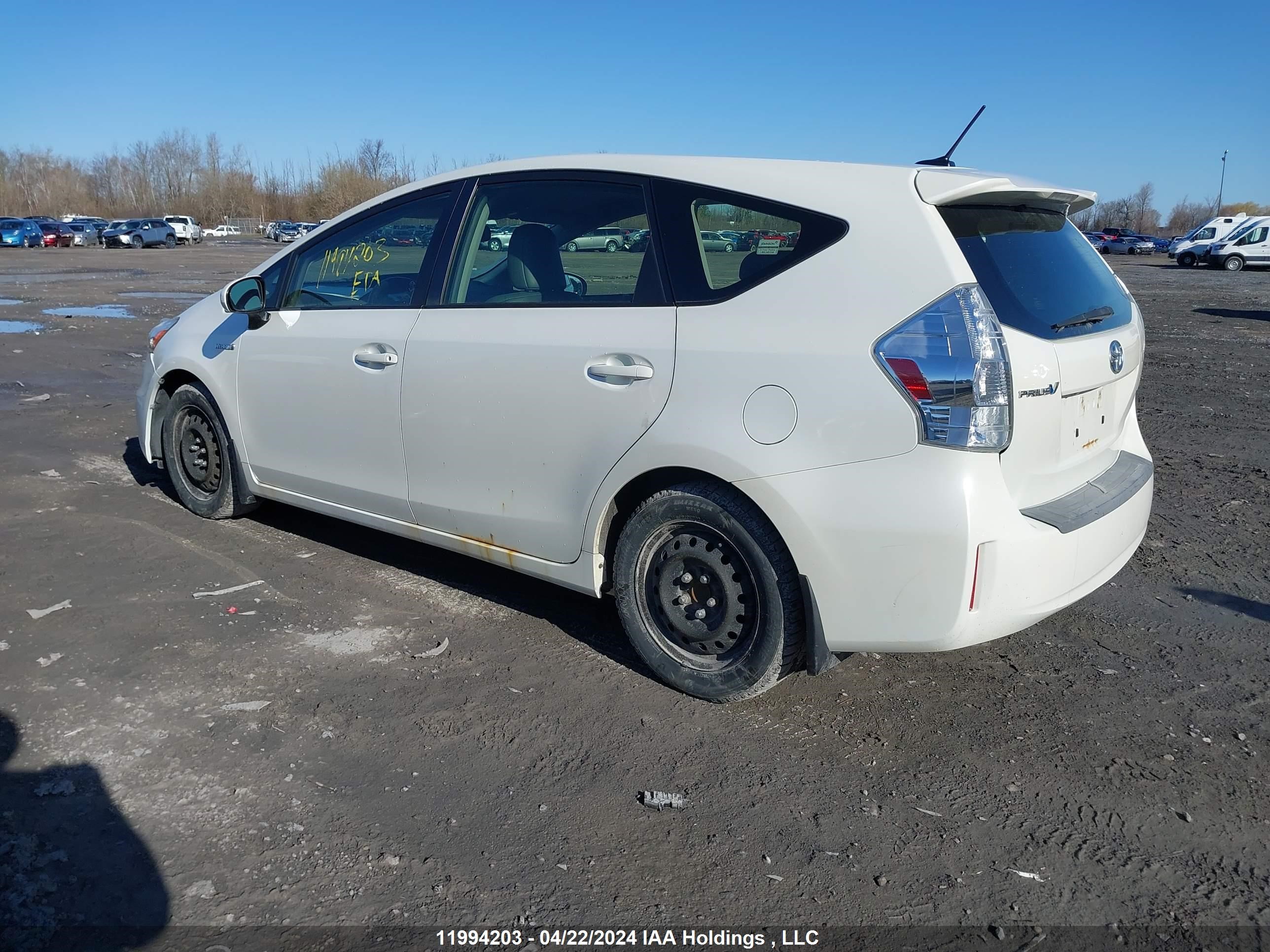 Photo 2 VIN: JTDZN3EU4EJ003832 - TOYOTA PRIUS 