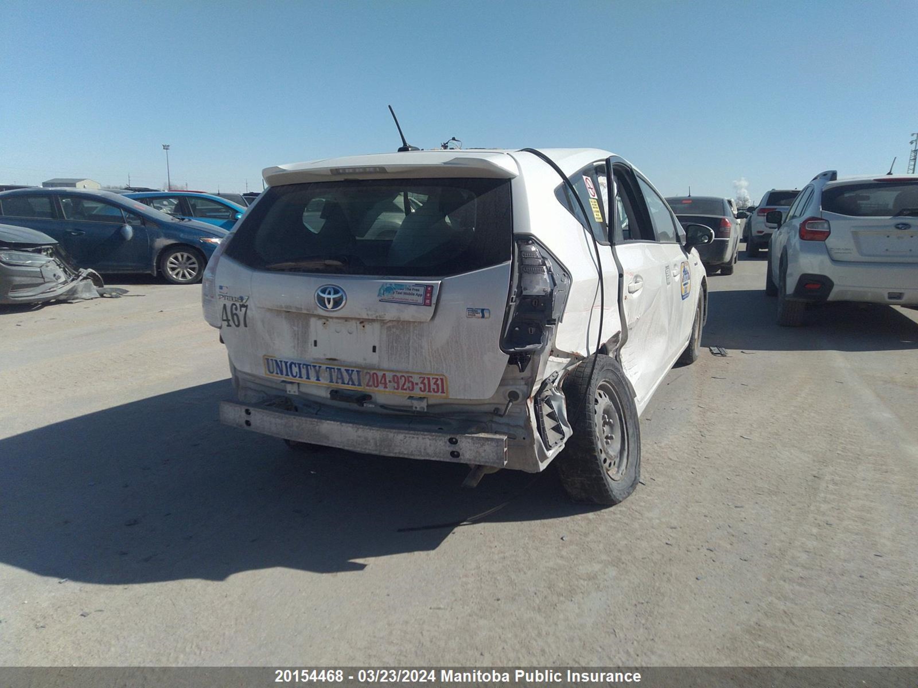 Photo 5 VIN: JTDZN3EU4FJ034077 - TOYOTA PRIUS V (+) 