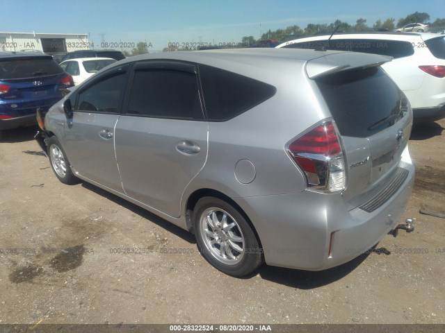 Photo 2 VIN: JTDZN3EU4HJ073335 - TOYOTA PRIUS V 