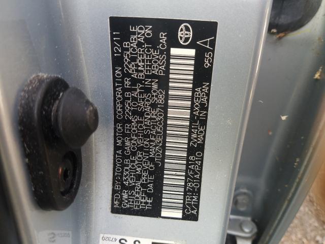 Photo 9 VIN: JTDZN3EU5C3071882 - TOYOTA PRIUS V 