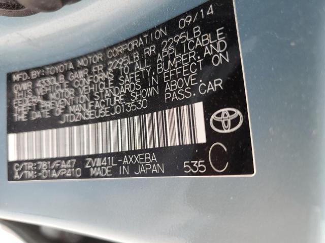 Photo 11 VIN: JTDZN3EU5EJ013530 - TOYOTA PRIUS V 