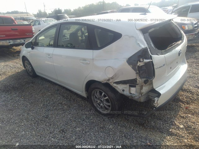 Photo 2 VIN: JTDZN3EU5FJ019684 - TOYOTA PRIUS V 