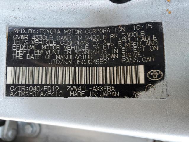 Photo 11 VIN: JTDZN3EU5GJ045591 - TOYOTA PRIUS V 