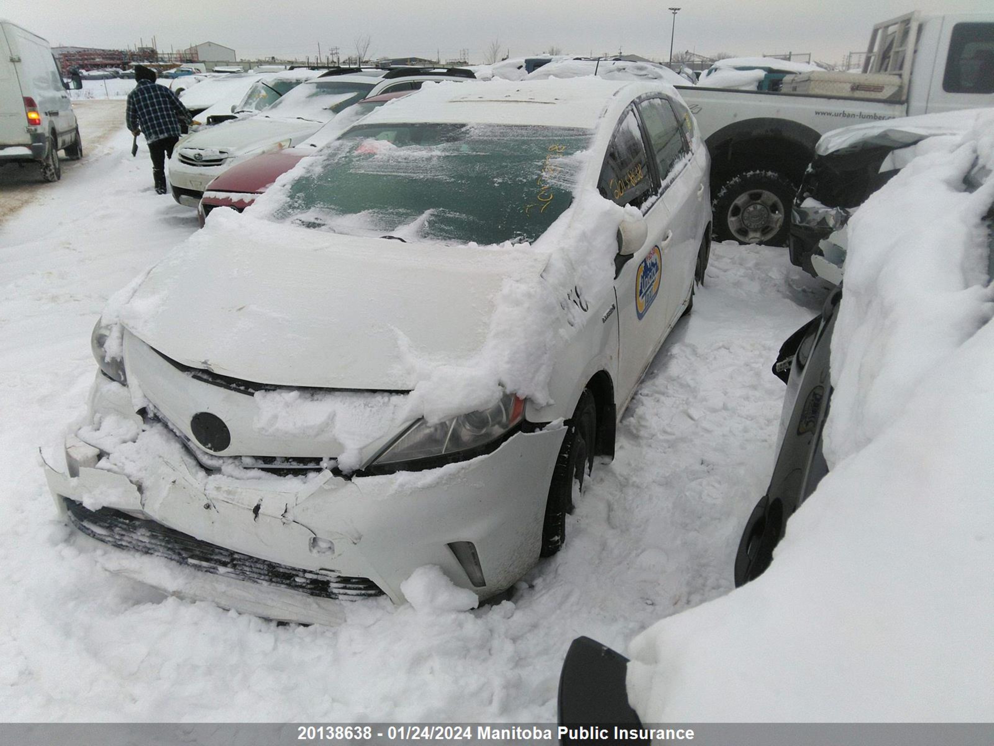 Photo 1 VIN: JTDZN3EU6C3167729 - TOYOTA PRIUS V (+) 