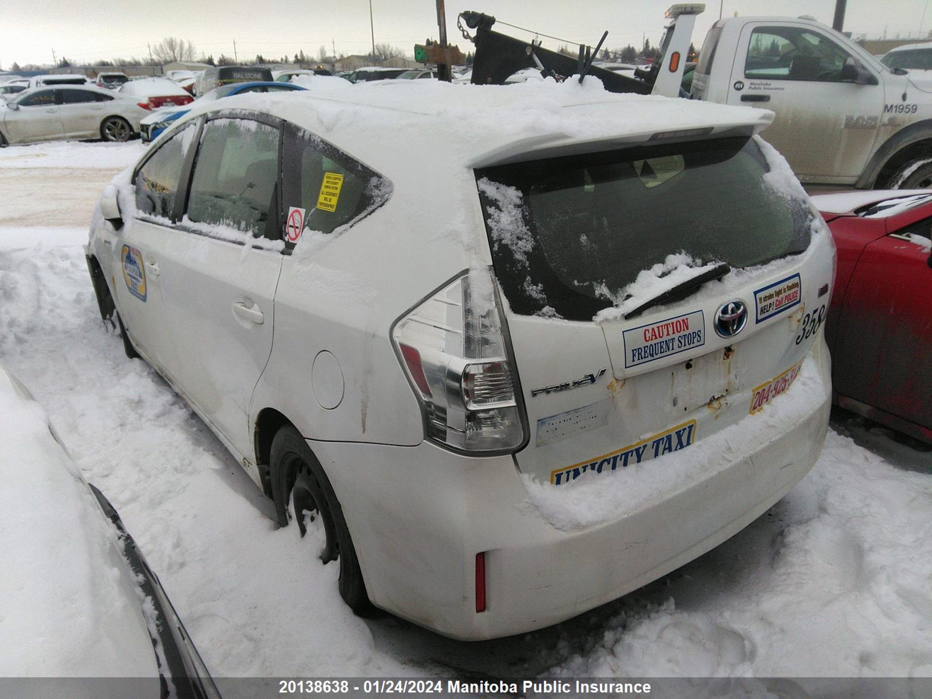 Photo 2 VIN: JTDZN3EU6C3167729 - TOYOTA PRIUS V (+) 