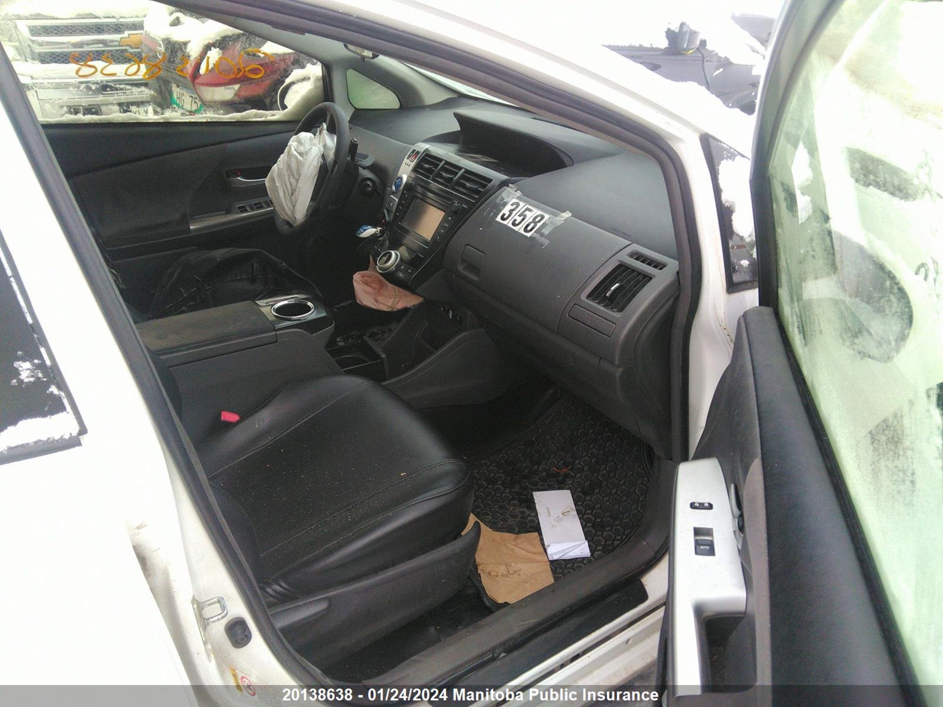 Photo 4 VIN: JTDZN3EU6C3167729 - TOYOTA PRIUS V (+) 