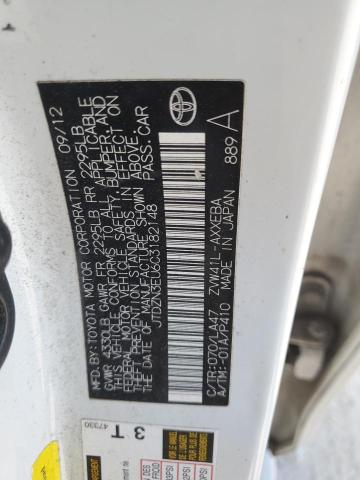 Photo 13 VIN: JTDZN3EU6C3182148 - TOYOTA PRIUS V 