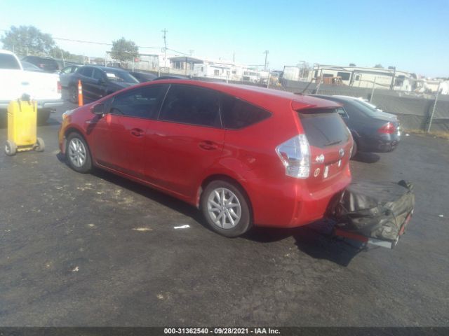 Photo 2 VIN: JTDZN3EU6D3187528 - TOYOTA PRIUS V 