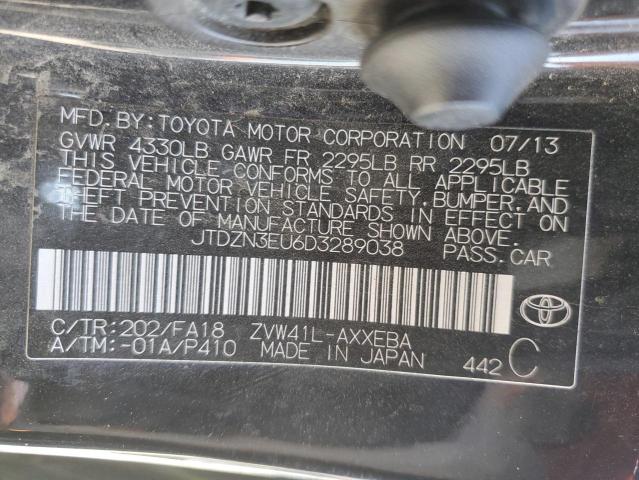 Photo 11 VIN: JTDZN3EU6D3289038 - TOYOTA PRIUS V 