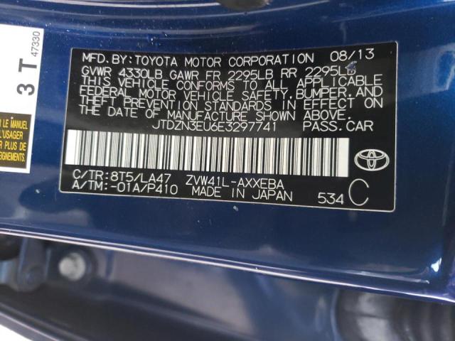 Photo 9 VIN: JTDZN3EU6E3297741 - TOYOTA PRIUS V 