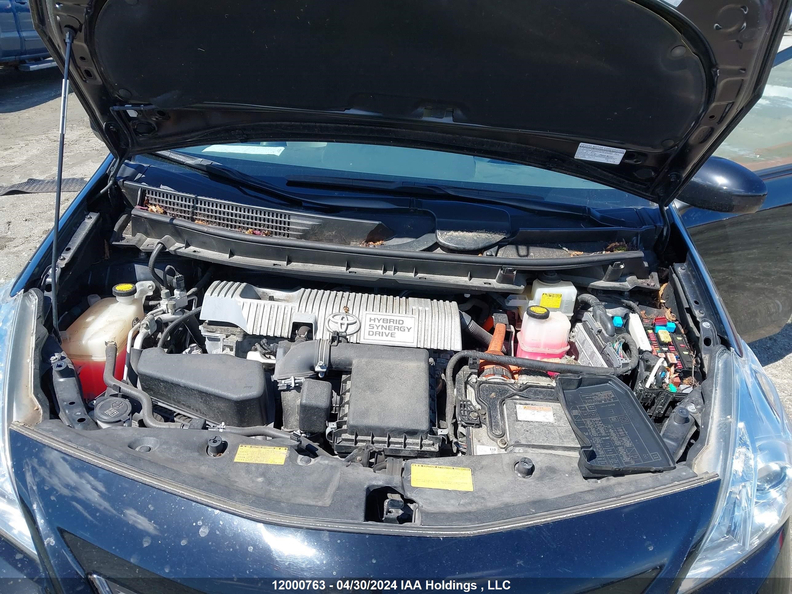 Photo 9 VIN: JTDZN3EU6EJ002696 - TOYOTA PRIUS V (+) 