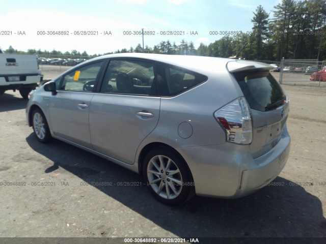 Photo 2 VIN: JTDZN3EU6EJ003752 - TOYOTA PRIUS V 