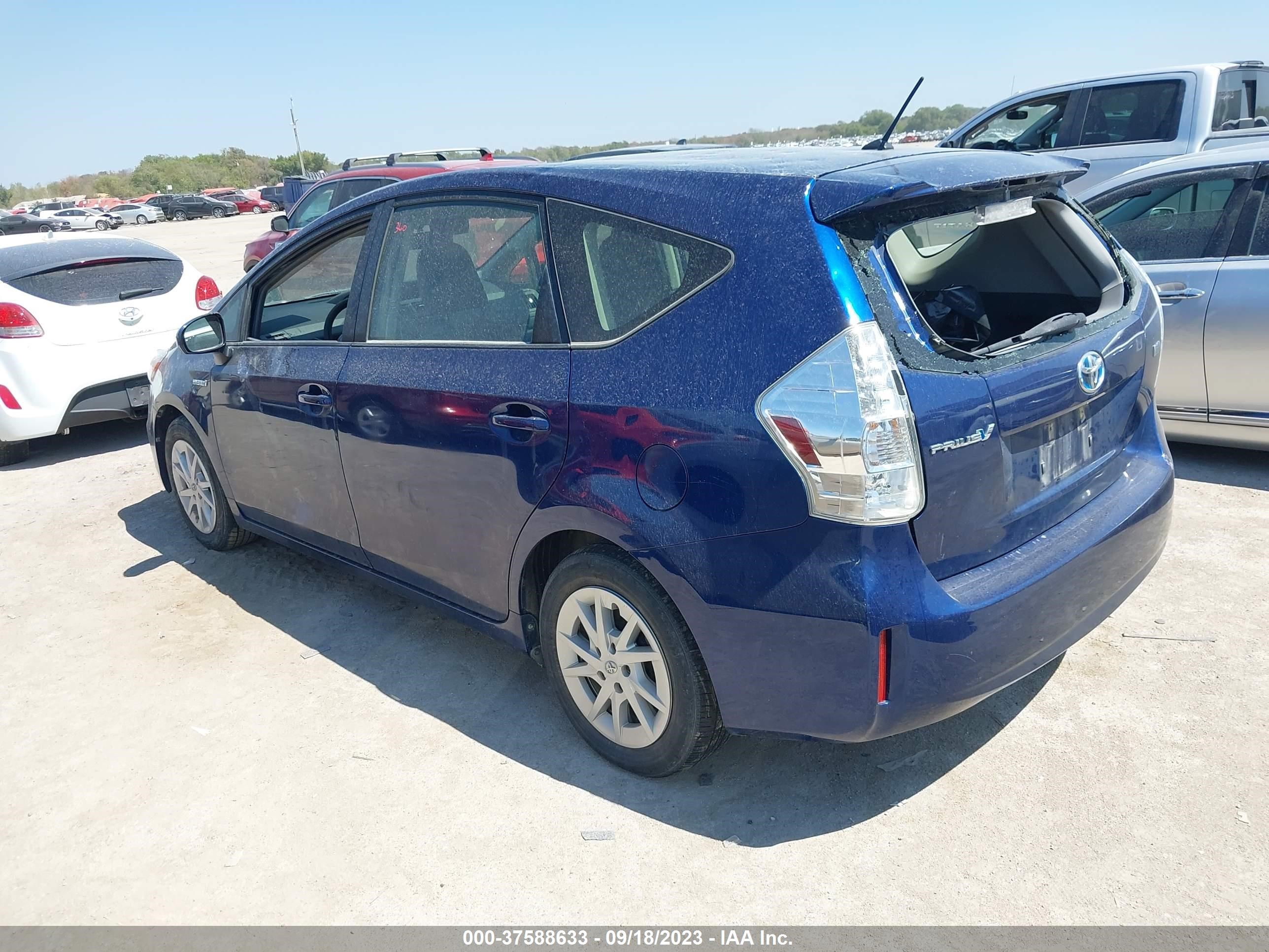 Photo 2 VIN: JTDZN3EU6EJ006103 - TOYOTA PRIUS V (+) 