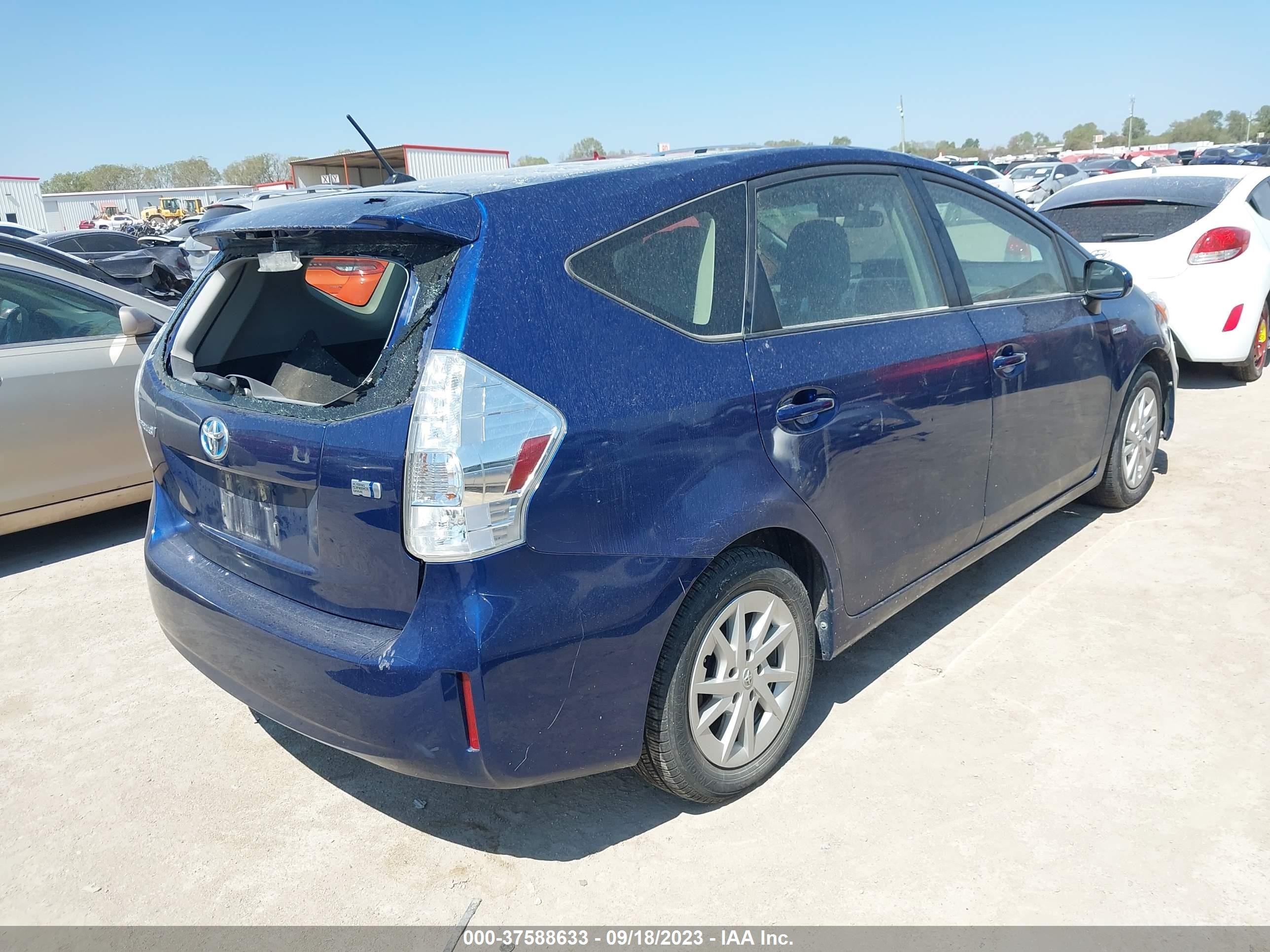 Photo 3 VIN: JTDZN3EU6EJ006103 - TOYOTA PRIUS V (+) 