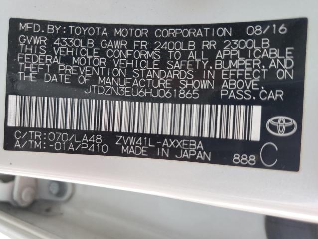 Photo 13 VIN: JTDZN3EU6HJ061865 - TOYOTA PRIUS V 