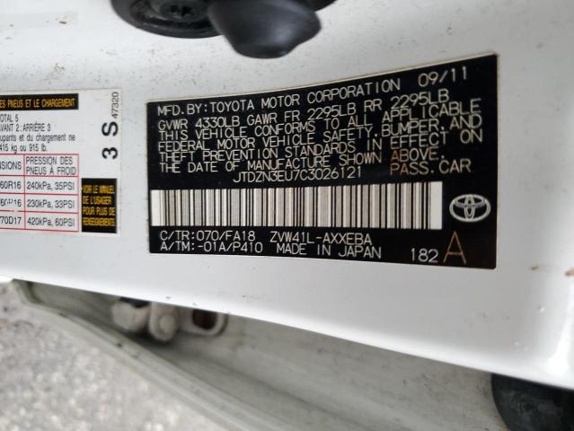 Photo 11 VIN: JTDZN3EU7C3026121 - TOYOTA PRIUS 