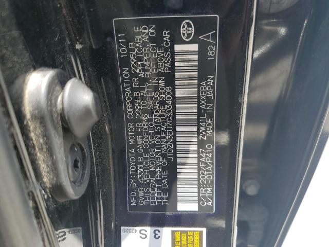 Photo 11 VIN: JTDZN3EU7C3034008 - TOYOTA PRIUS 