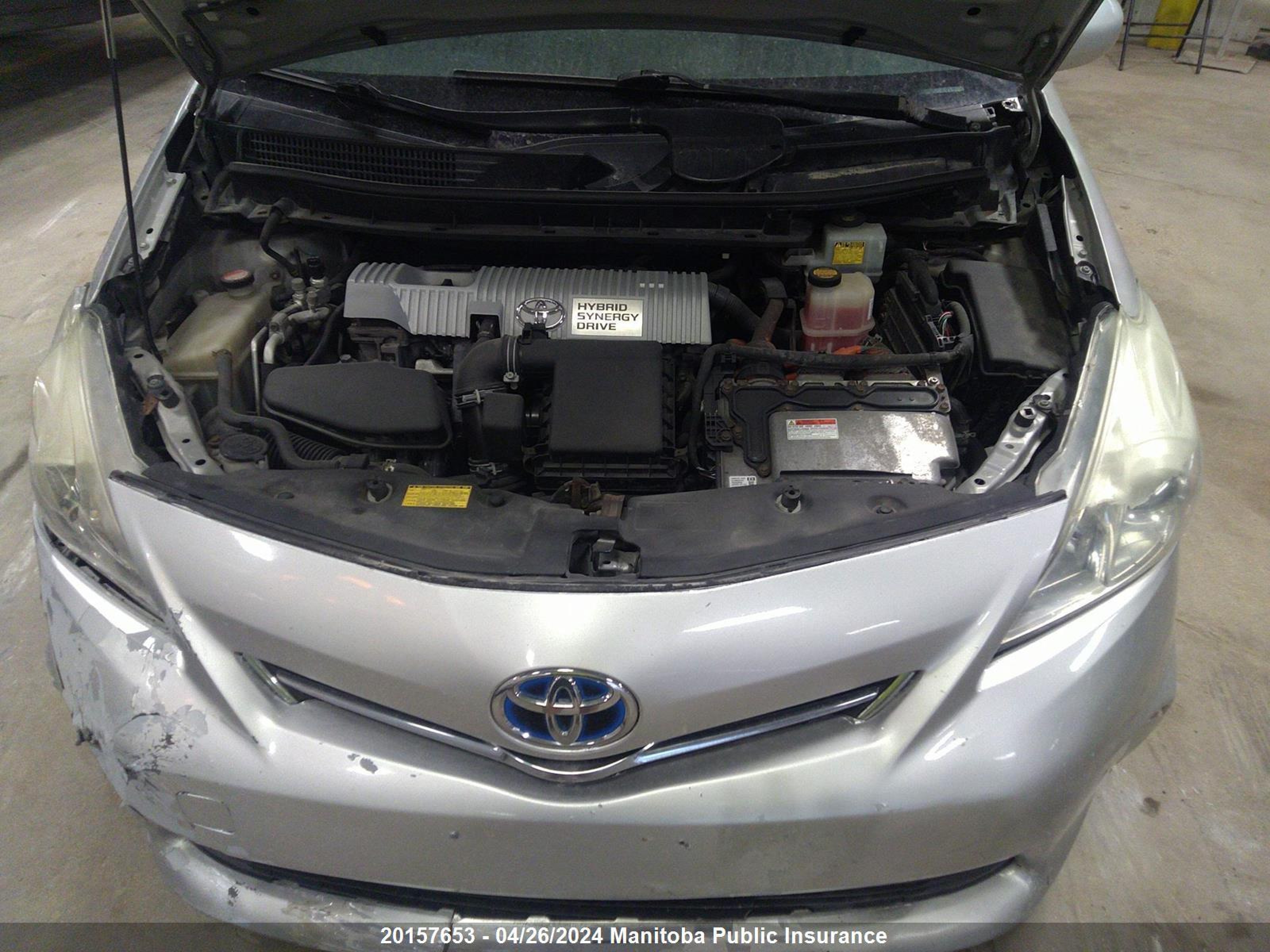 Photo 9 VIN: JTDZN3EU7C3103652 - TOYOTA PRIUS V (+) 