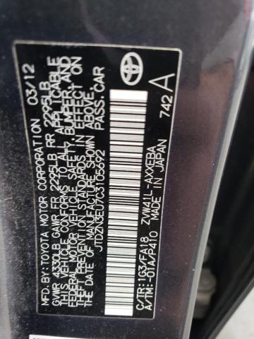 Photo 11 VIN: JTDZN3EU7C3105692 - TOYOTA PRIUS 