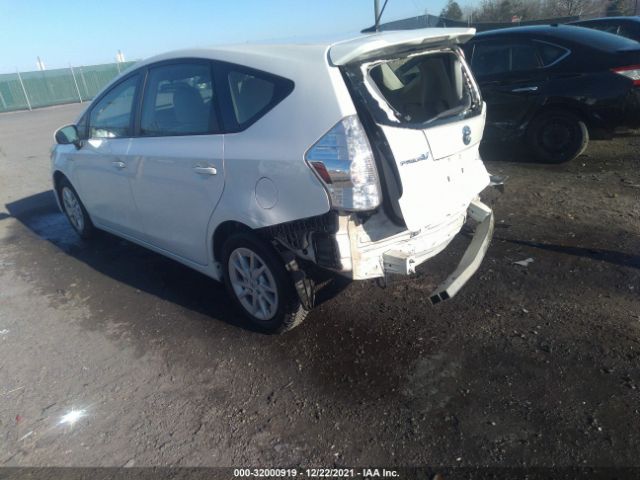 Photo 2 VIN: JTDZN3EU7C3153628 - TOYOTA PRIUS V 