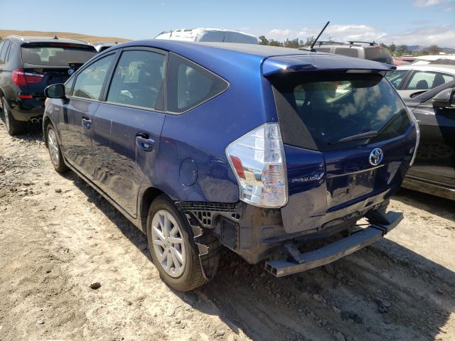 Photo 2 VIN: JTDZN3EU7E3355386 - TOYOTA PRIUS V 