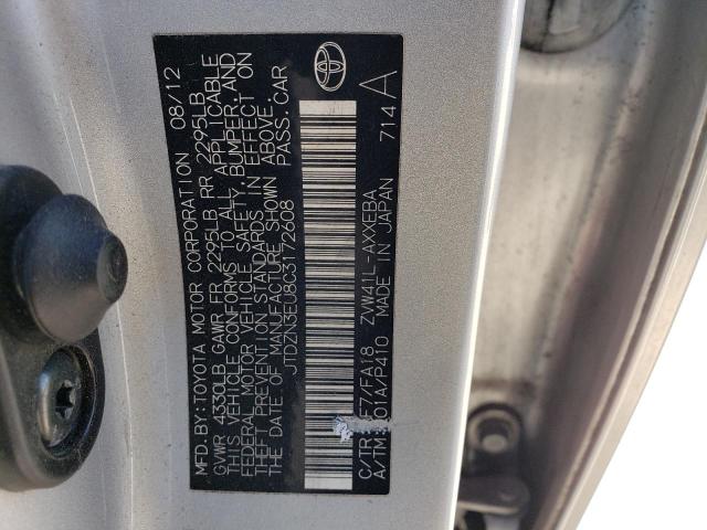 Photo 11 VIN: JTDZN3EU8C3172608 - TOYOTA PRIUS V 