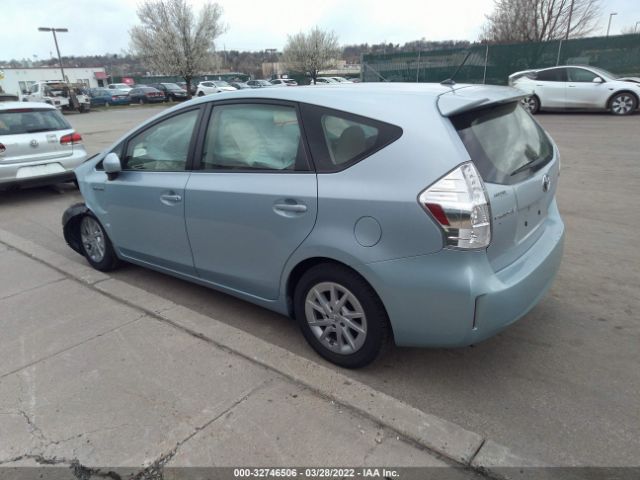 Photo 2 VIN: JTDZN3EU8D3194626 - TOYOTA PRIUS V 