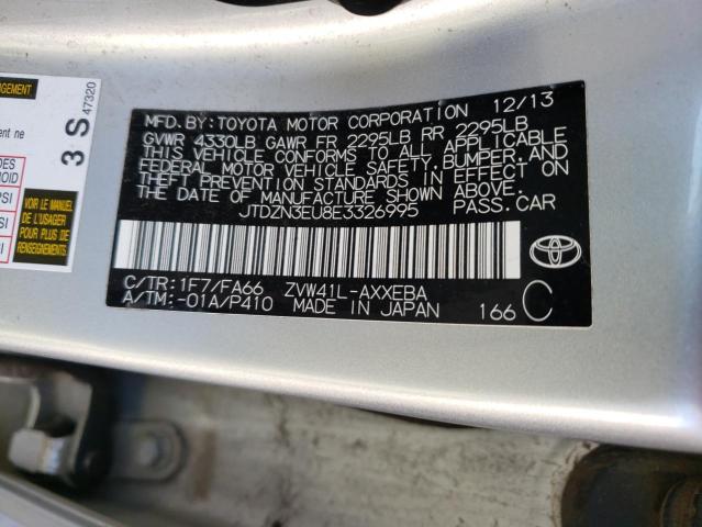 Photo 9 VIN: JTDZN3EU8E3326995 - TOYOTA PRIUS V 