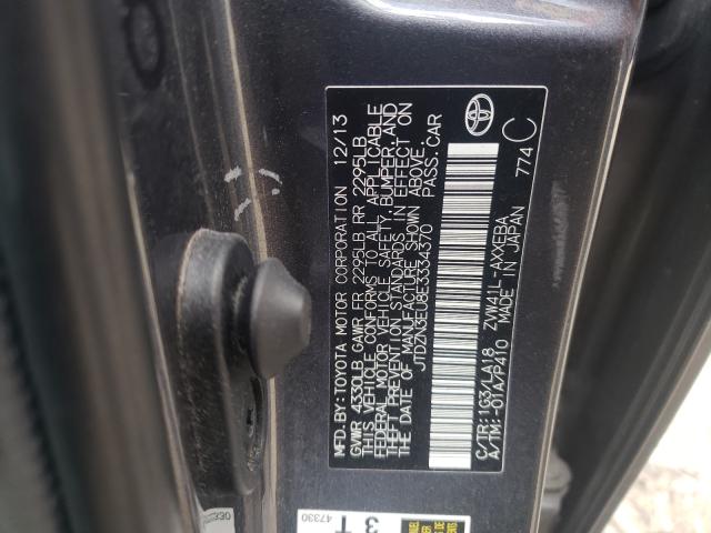 Photo 9 VIN: JTDZN3EU8E3334370 - TOYOTA PRIUS V 