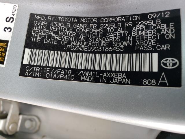 Photo 9 VIN: JTDZN3EU9C3186453 - TOYOTA PRIUS V 