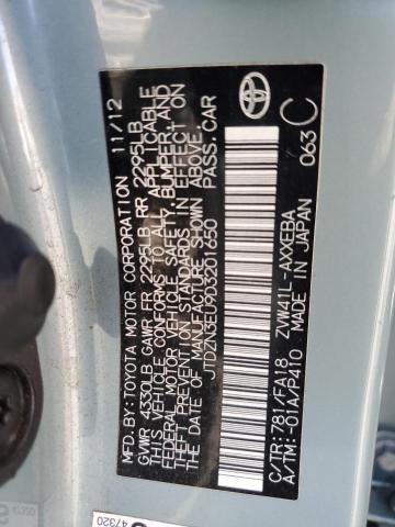 Photo 12 VIN: JTDZN3EU9D3201650 - TOYOTA PRIUS 