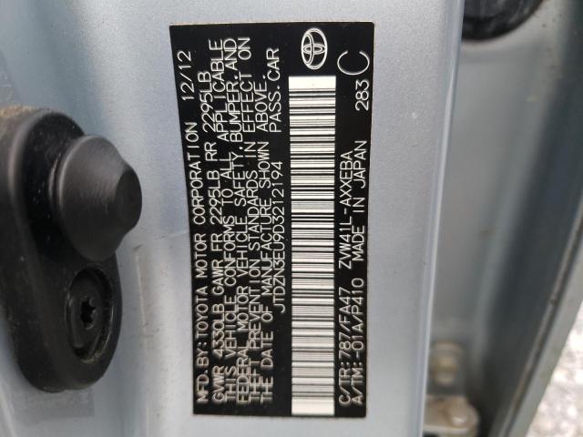 Photo 9 VIN: JTDZN3EU9D3212194 - TOYOTA PRIUS V 