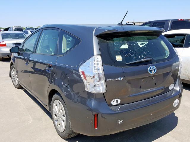 Photo 2 VIN: JTDZN3EU9D3243915 - TOYOTA PRIUS V 